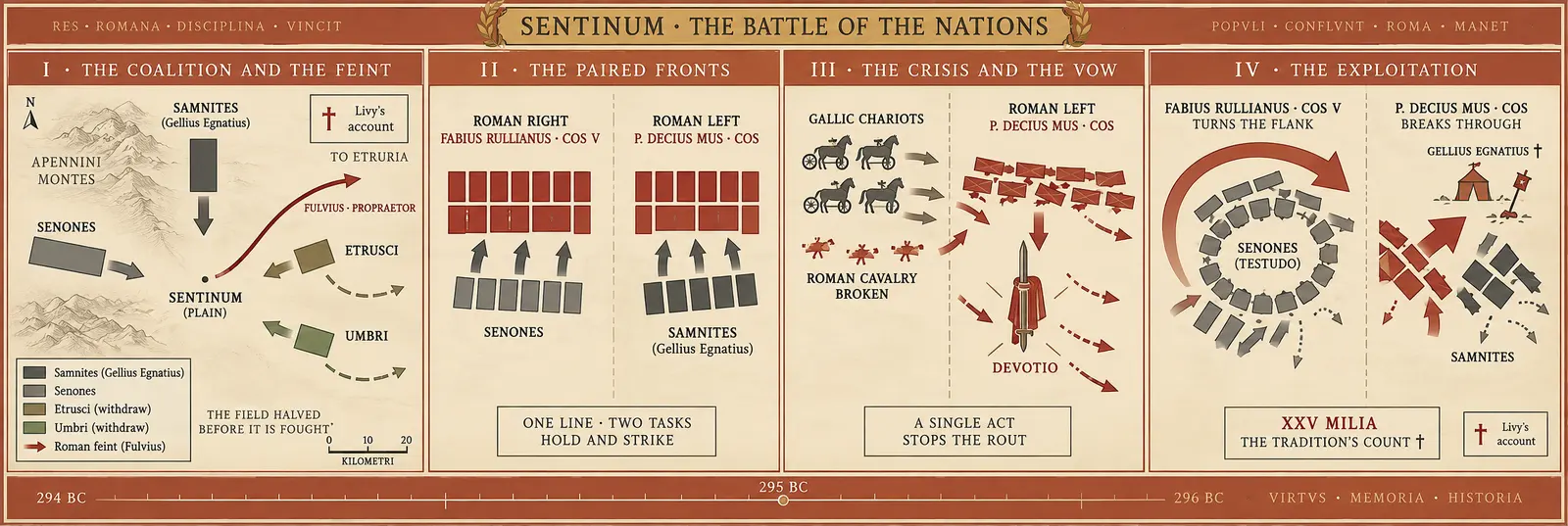 SENTINUM, 295 BC