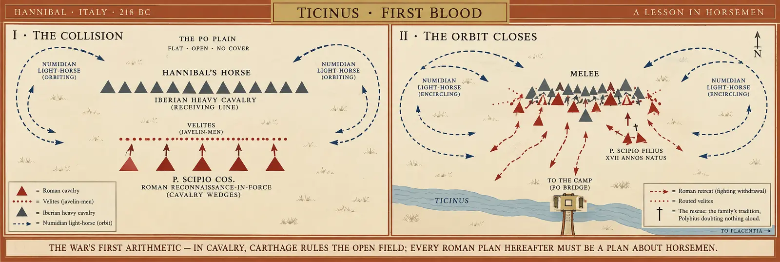 TICINUS, NOVEMBER 218 BC