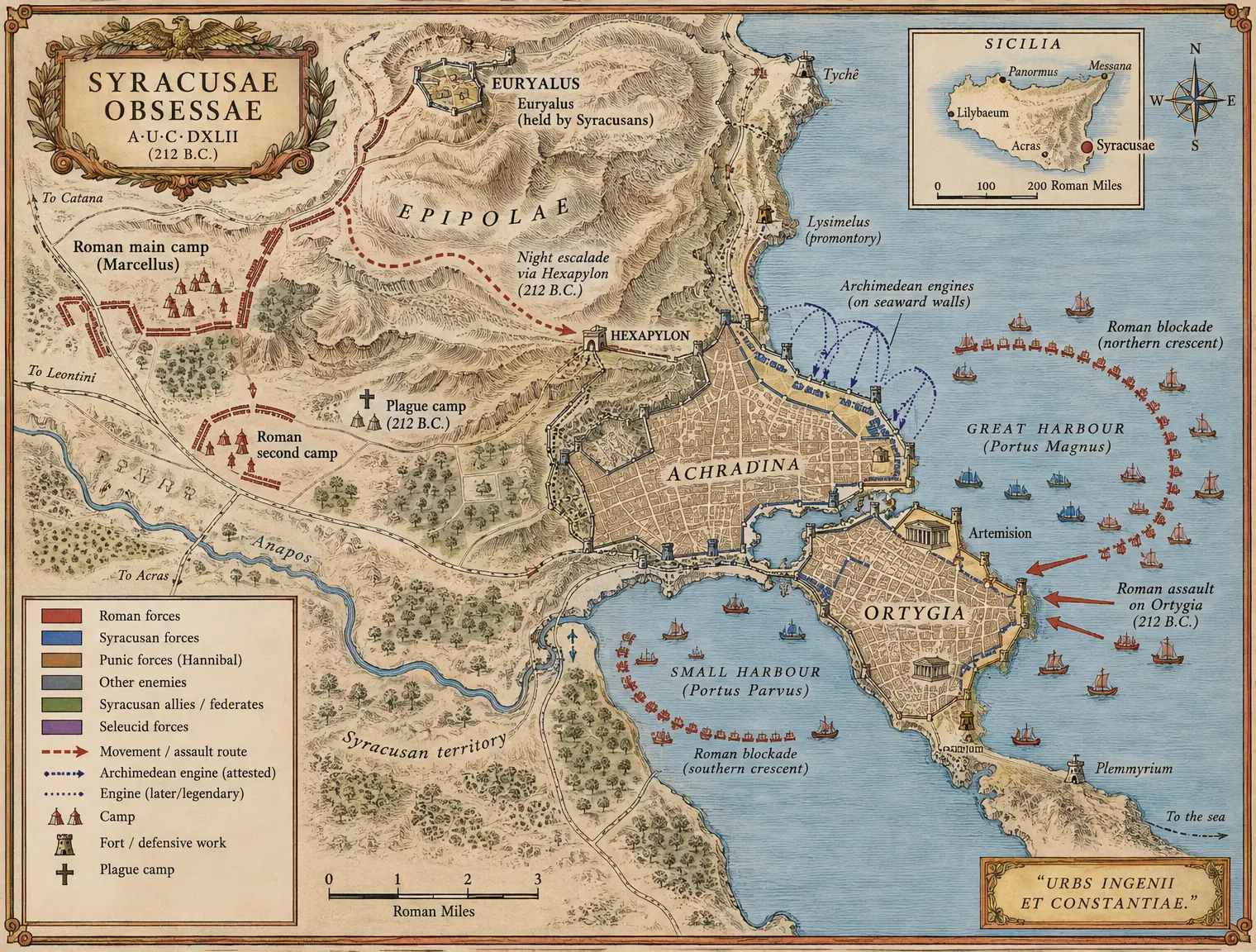 SYRACUSAE — The Siege Plan