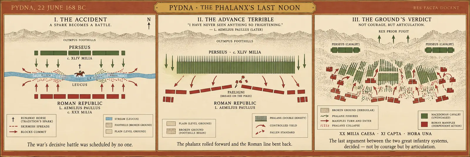 PYDNA, 22 JUNE 168 BC