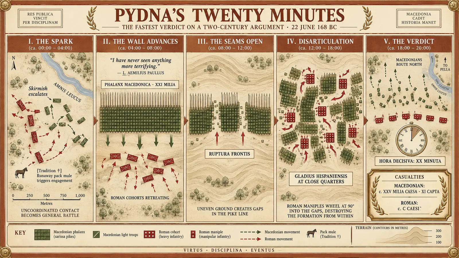 PYDNA'S TWENTY MINUTES: The Fastest Verdict on a Two-Century Argument