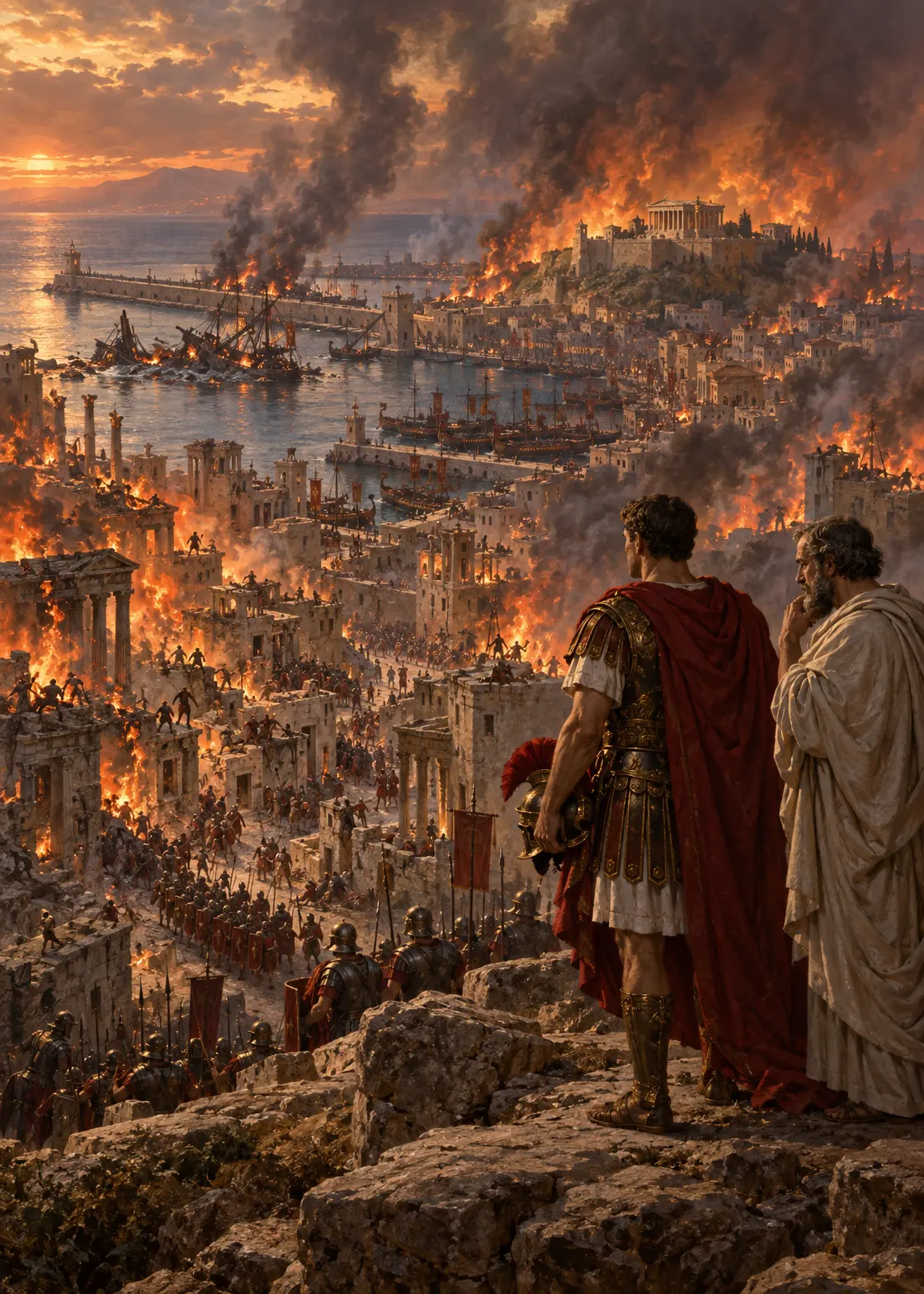 The final assault on Carthage, spring 146 BC