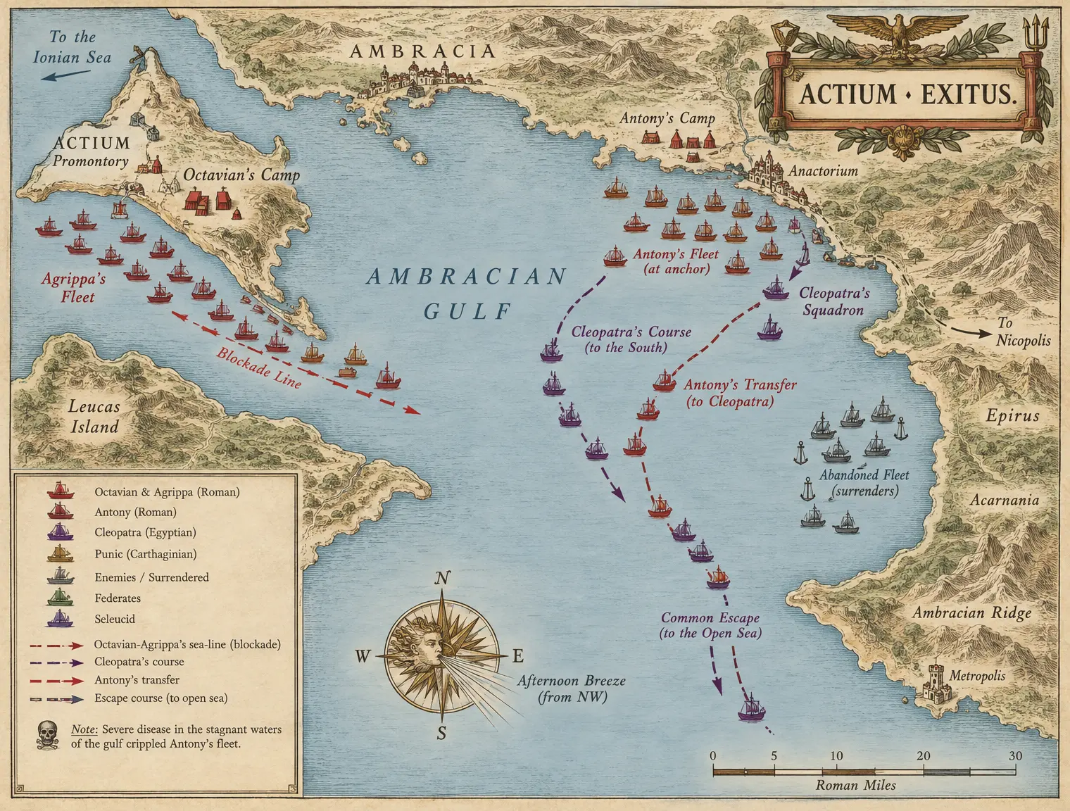 ACTIUM — The Gulf Chart