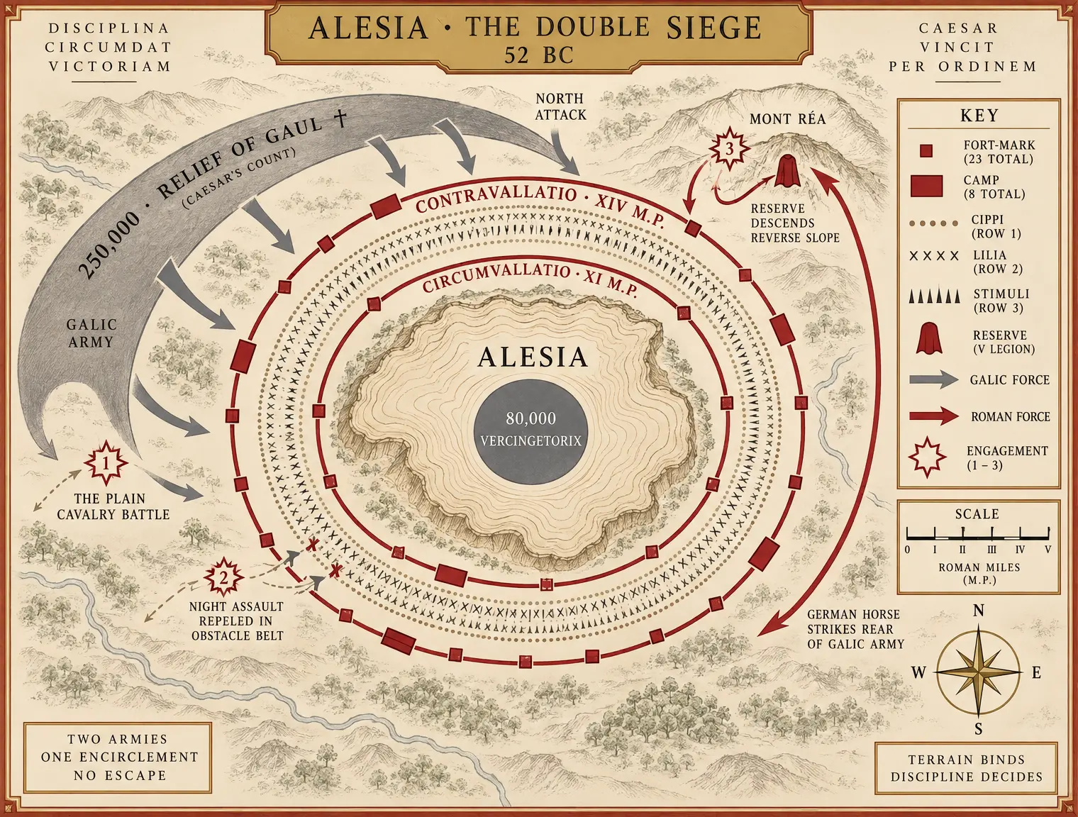 ALESIA, 52 BC