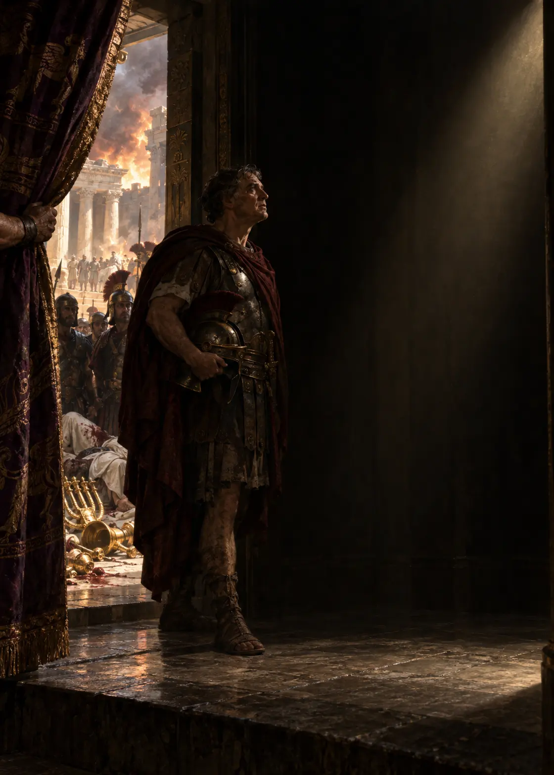 Pompey at the Temple, Jerusalem, autumn 63 BC