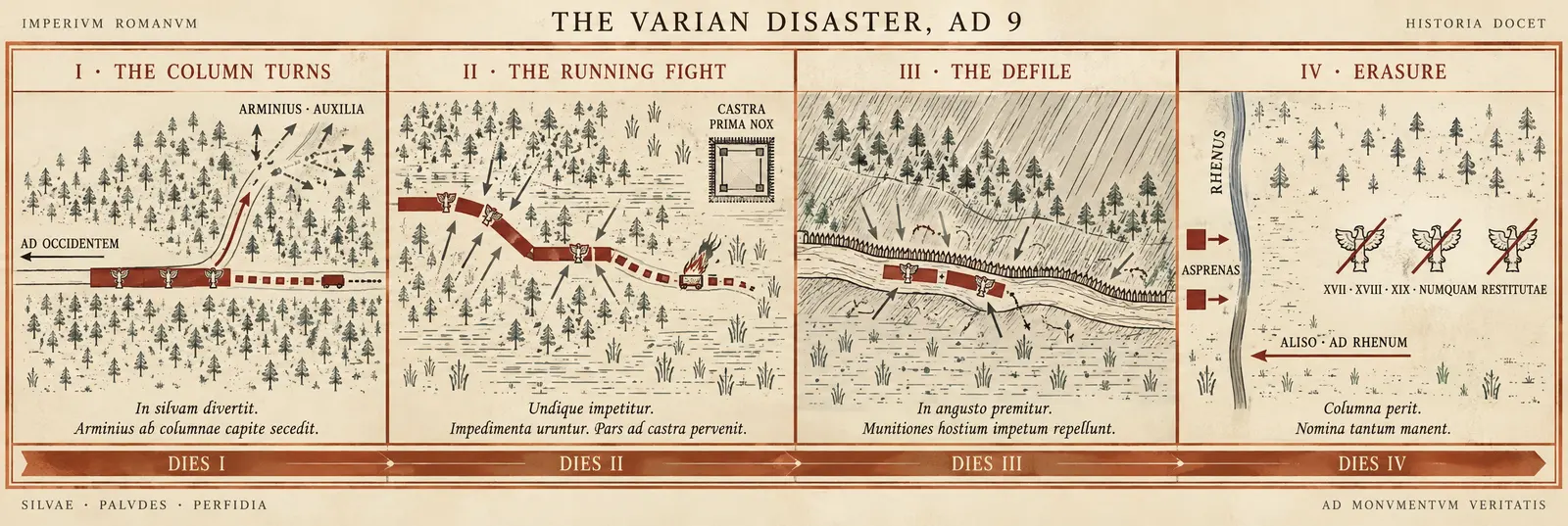 THE VARIAN DISASTER, AD 9