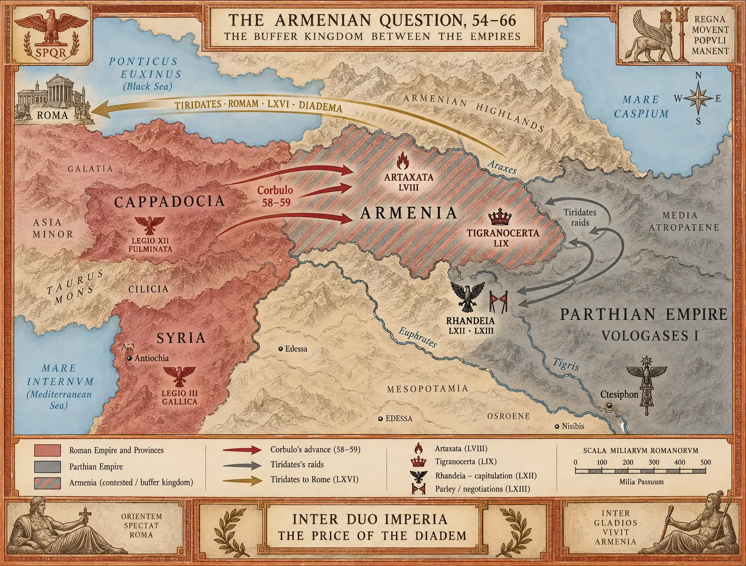 THE ARMENIAN QUESTION, 54–66 — the buffer kingdom between the empires
