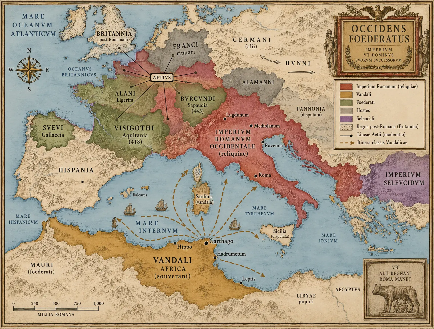 THE SETTLED WEST c.450