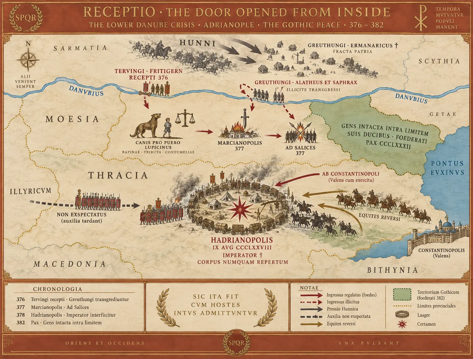THE RECEPTIO (376–382)